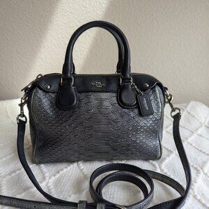 小物 Vintage Coach Mini Day Pack Keyfob Black Coach Vintage 90's Day Pack Keyfob Mini Key Chain Bag Charm